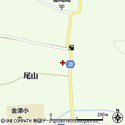 宮城県角田市尾山荒町43周辺の地図