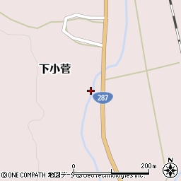 山形県米沢市下小菅638周辺の地図