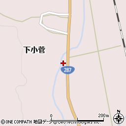 山形県米沢市下小菅625周辺の地図