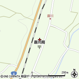 宮城県白石市斎川町屋敷18周辺の地図