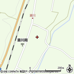 宮城県白石市斎川町屋敷120周辺の地図