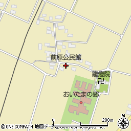 前原公民館周辺の地図