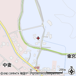 新潟県新発田市東宮内362周辺の地図