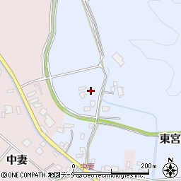 新潟県新発田市東宮内363周辺の地図