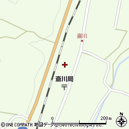 宮城県白石市斎川町屋敷21周辺の地図