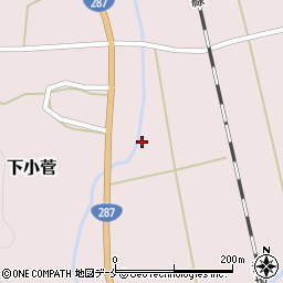 山形県米沢市下小菅693周辺の地図