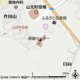 山元町中央公民館周辺の地図
