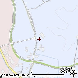 新潟県新発田市東宮内376周辺の地図