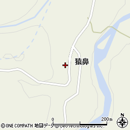 宮城県白石市小原猿鼻19周辺の地図