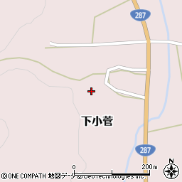 山形県米沢市下小菅678周辺の地図