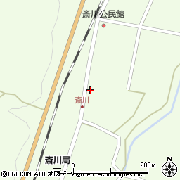 宮城県白石市斎川町尻南3周辺の地図