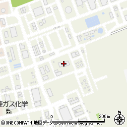 三菱ガス化学新潟工場周辺の地図