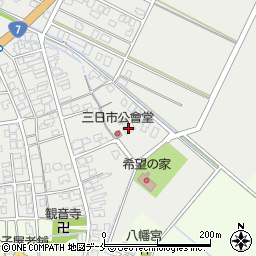 三日市早道場集落開発センター周辺の地図