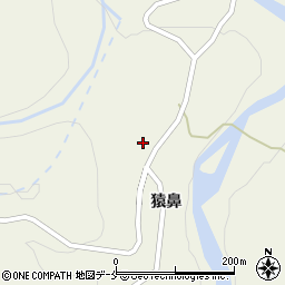 宮城県白石市小原猿鼻1周辺の地図