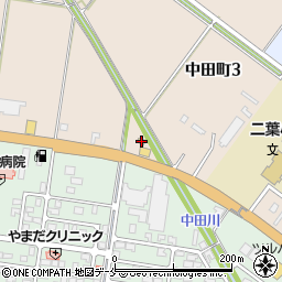 新潟県新発田市中田町1丁目1619周辺の地図