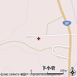 山形県米沢市下小菅1067周辺の地図