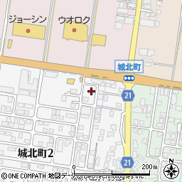 文化シヤッター株式会社　新発田営業所周辺の地図