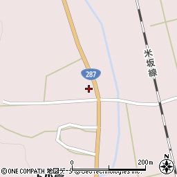 山形県米沢市下小菅978周辺の地図