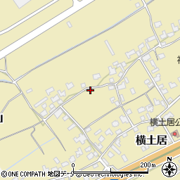 新潟県新潟市北区横土居周辺の地図