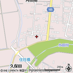 宮城県角田市角田南21周辺の地図