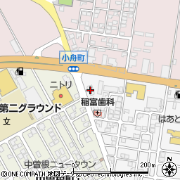 作業用品銀座新発田店周辺の地図
