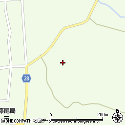 宮城県角田市尾山吉田周辺の地図