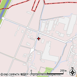 カメイ株式会社米沢営業所周辺の地図