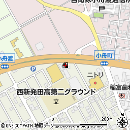 ａｐｏｌｌｏｓｔａｔｉｏｎ新発田中央ＳＳ周辺の地図