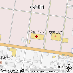 ジョーシン　新発田店キッズランド周辺の地図