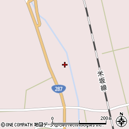 山形県米沢市下小菅1010周辺の地図