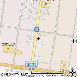 脇野敷物店工場周辺の地図