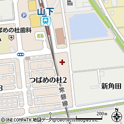 山下駅前駐車場周辺の地図