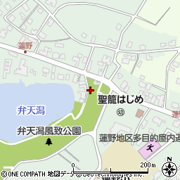 新潟県北蒲原郡聖籠町蓮野1054-2周辺の地図