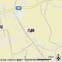 新潟県佐渡市吉岡周辺の地図