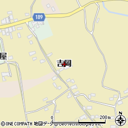 新潟県佐渡市吉岡周辺の地図