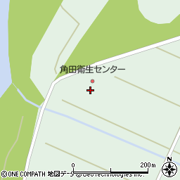 宮城県角田市枝野北大坊周辺の地図