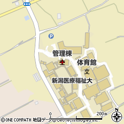 新潟医療福祉大学周辺の地図
