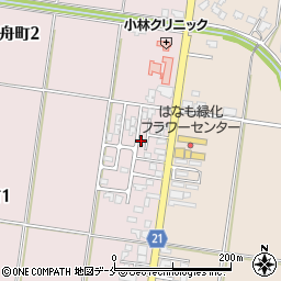 ケイバッカ北新発田店周辺の地図