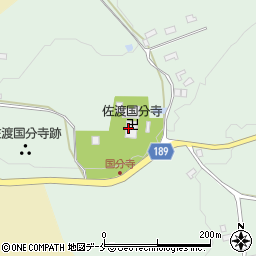 新潟県佐渡市国分寺113周辺の地図