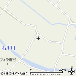 新潟県新発田市下石川361周辺の地図
