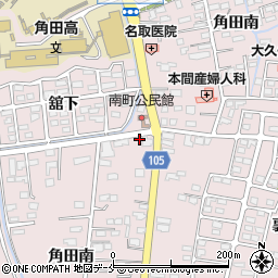 宮城県角田市角田南33周辺の地図