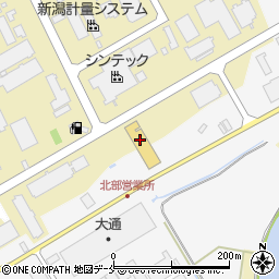 ＵＤトラックス新潟新潟東港支店周辺の地図