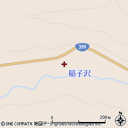 宮城県刈田郡七ヶ宿町高平周辺の地図