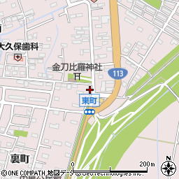 宮城県角田市角田南107周辺の地図