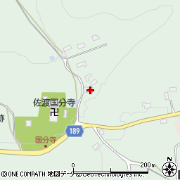 新潟県佐渡市国分寺96周辺の地図
