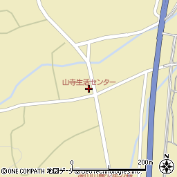 山寺生活センター周辺の地図