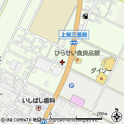 新潟県新発田市上館145-1周辺の地図