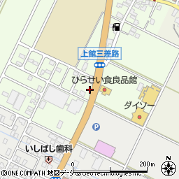 新潟県新発田市上館145周辺の地図