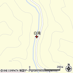 白滝周辺の地図