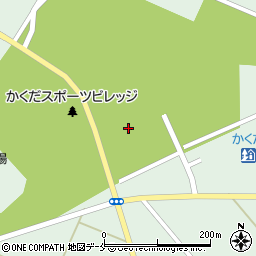 角田市総合体育館周辺の地図